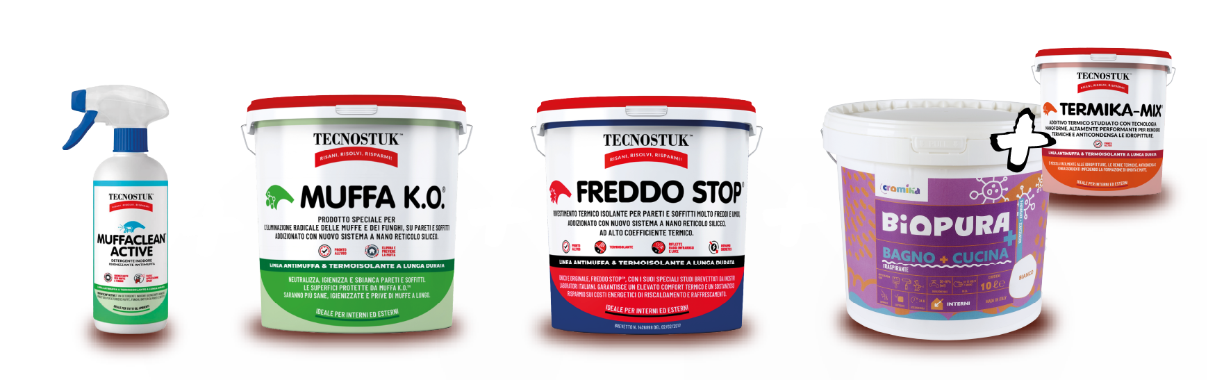 kit tecnostuk biopura cromika muffa