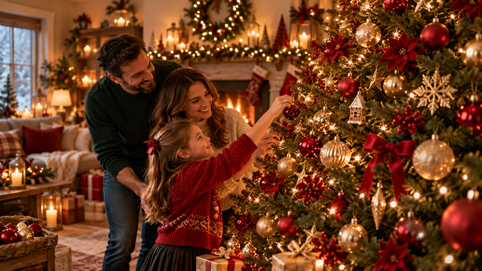 Alberi di Natale decorazioni natalizie