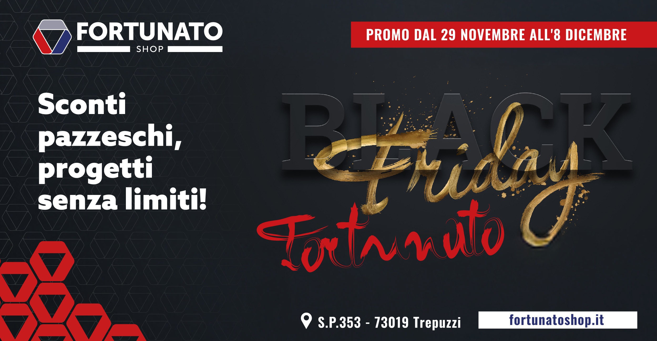black friday fortunato shop: fino al 60% di sconto!